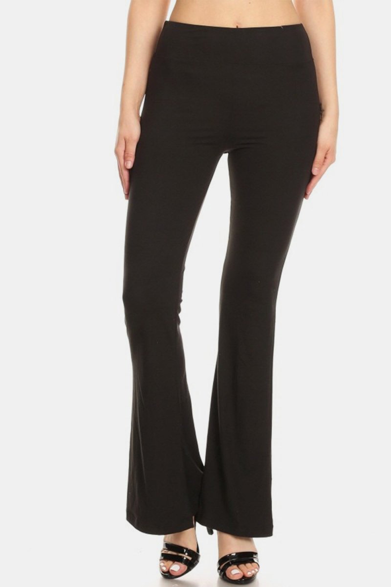 Leggings Depot High Waist Flare Leggings - Bottoms